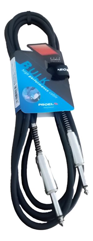 Cable Guitarra/proel Bulk100lu3 3mts Negro