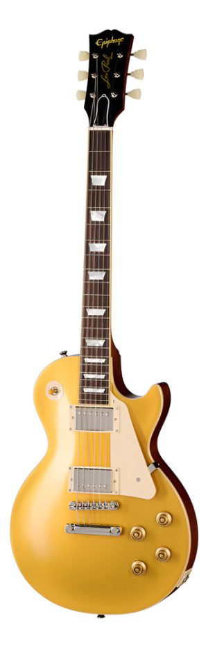 Guitarra Electrica EpiPhone 1957 Les Paul Reissue Diestro Gold Palo De Rosa