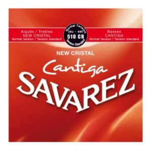 Encordado Clasica Savarez Cristal Cantiga Rojo