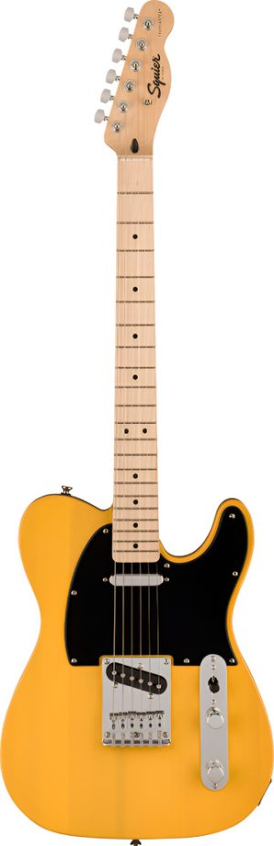Guitarra Electrica Squier Sonic Telecaster Diestro Butterscotch Blonde Maple