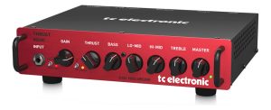 Amplificador Cabezal Bajo 500w Tc Electronic Bq500 Clase D Transistor Rojo