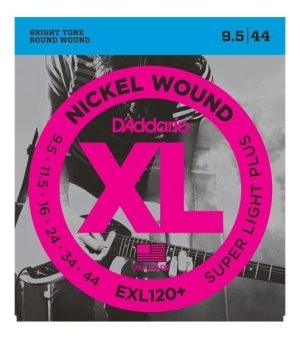 Encordado Daddario Exl120+ 0.95 Super Light Guitarra Elec