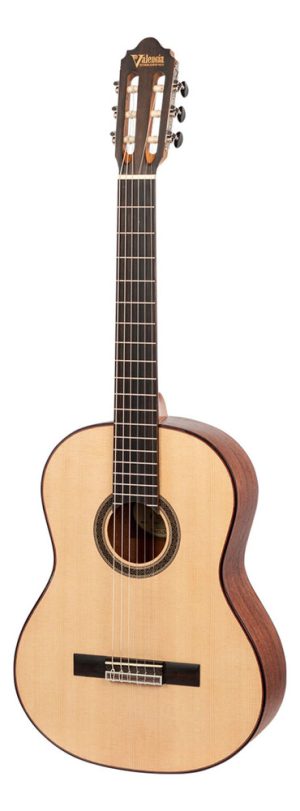 Guitarra Clasica Valencia Vc704 Natural Color Marrón