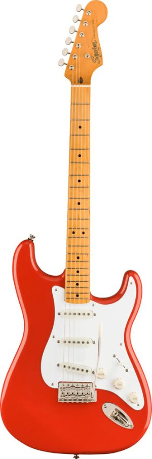 Guitarra Electrica Squier Classic Vibe 50s Strat Fiesta Red Diestro Rojo Maple